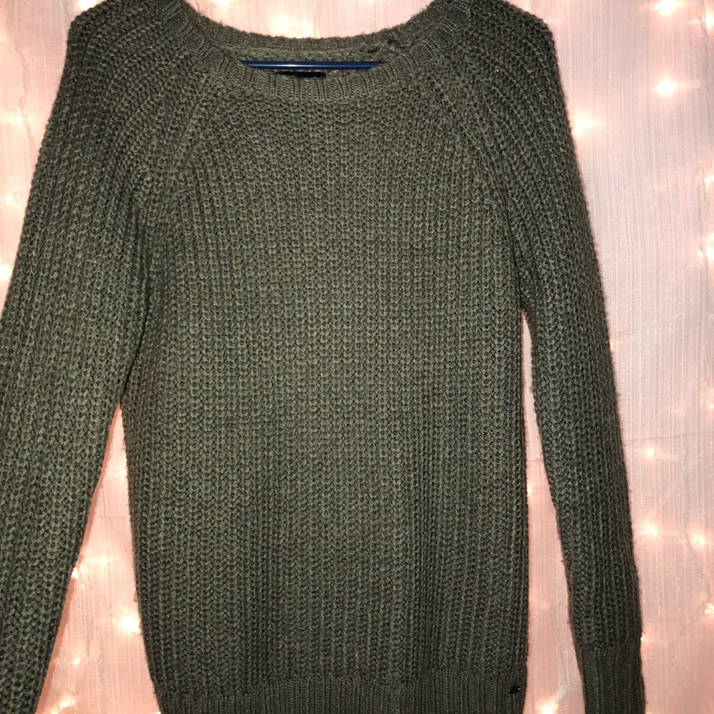 cozy american eagle sweater